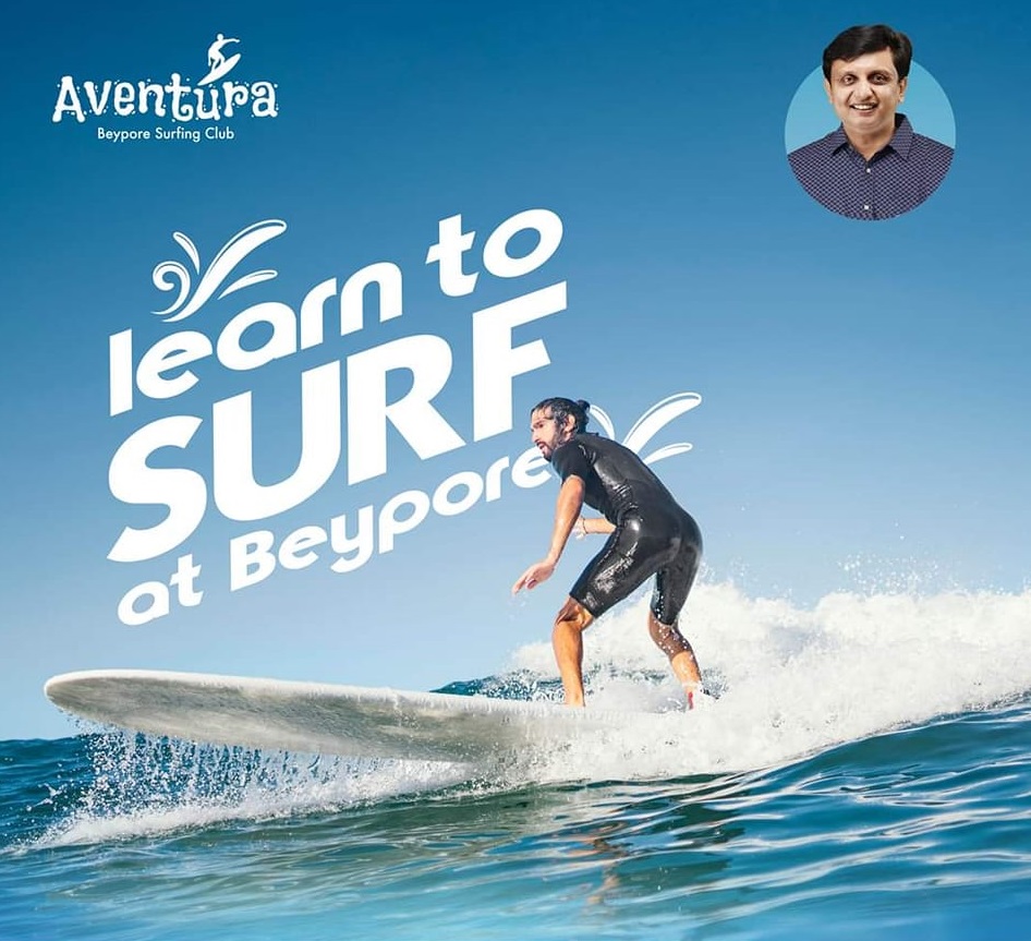 Surfing school opens in Beypore off Kozhikode